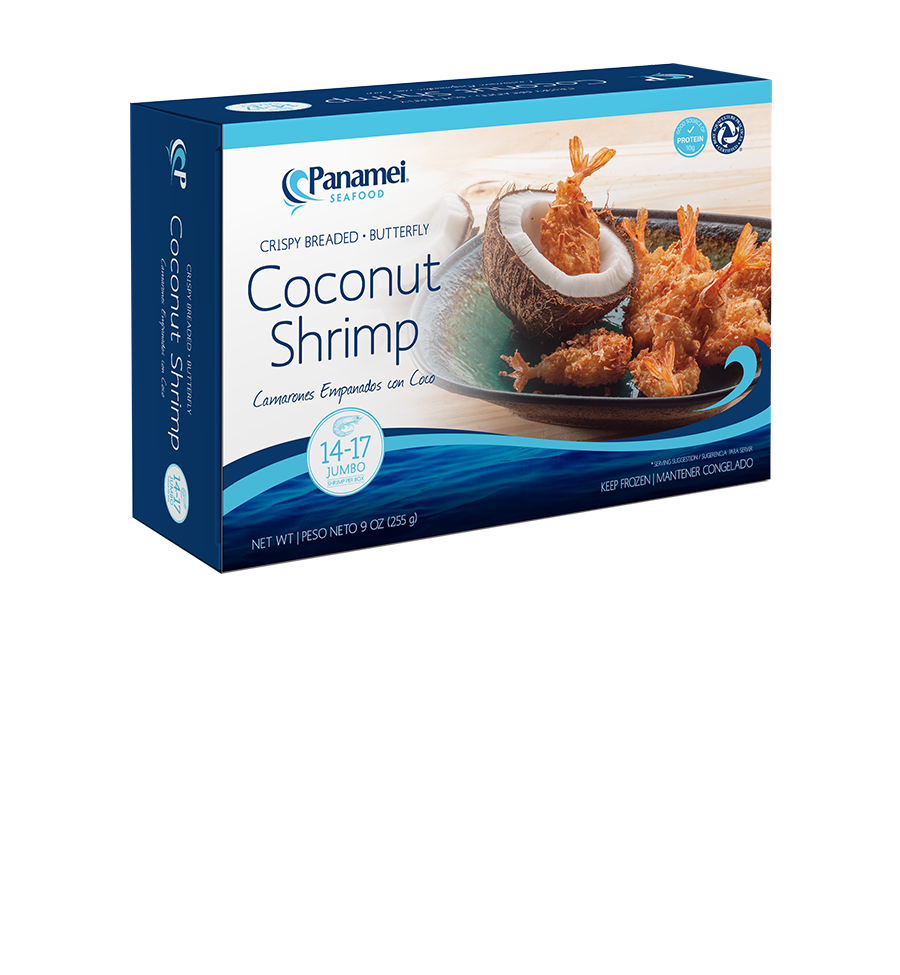 Panamei shrimp 14/17 coco brd bfly c/tail 24x9oz