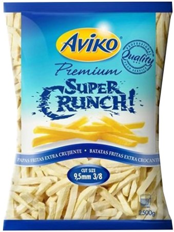 Aviko super crunch fries 9,5 mm 4x2.5 kg
