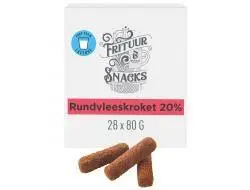 Bravour vleeskroket 20% (1x80 g)
