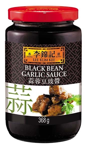 Lkk black bean garlic sauce 368gr