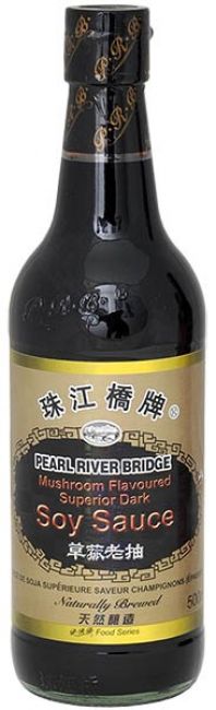 Pearl river bridge mushroom flavoured soy sauce 500ml