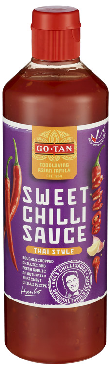 Go-tan sweet thai style chilli sauce 640ml