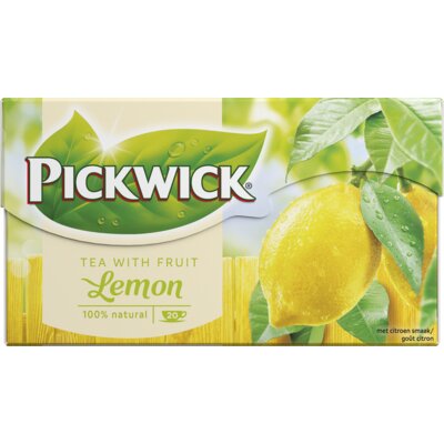 Pickwick green tea lemon 12x20x1,5gr