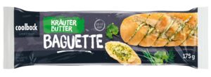 Herb butter baguette 24 x 175gr Coolback