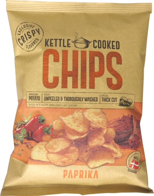 Crispy kettle cooked paprika 15x150gr