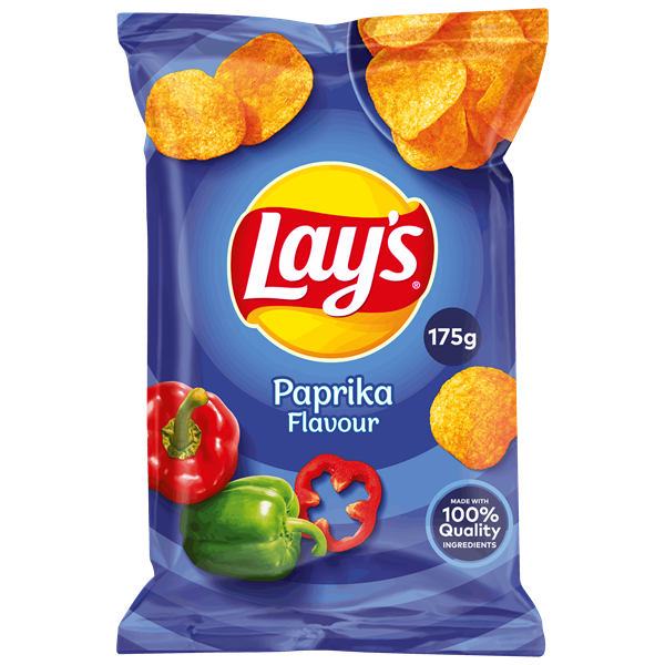 Lay's chips paprika 8x175gr