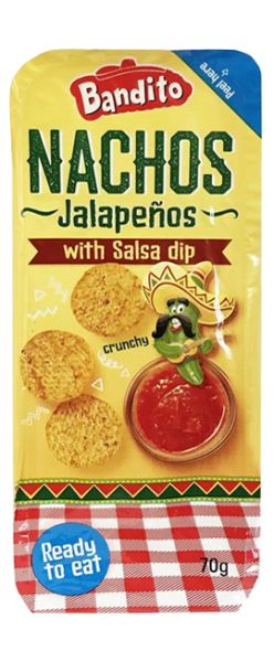 Bandito nacho salsa dip set 20x70gr