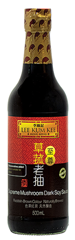 Lkk supreme mushroom dark soy sauce 500ml