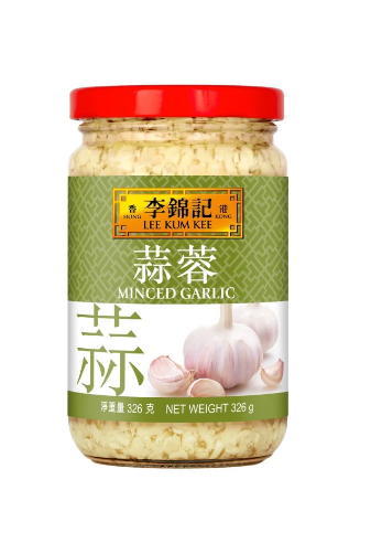 Lkk minced garlic 326gr