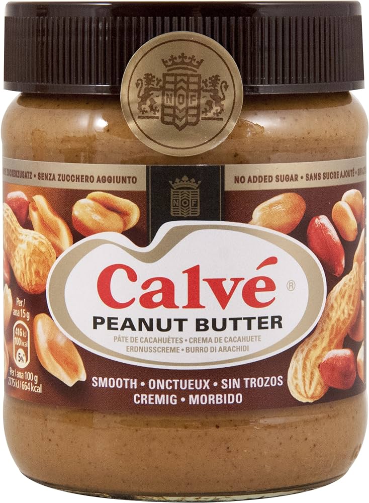 Calve peanut butter smooth 12x350gr