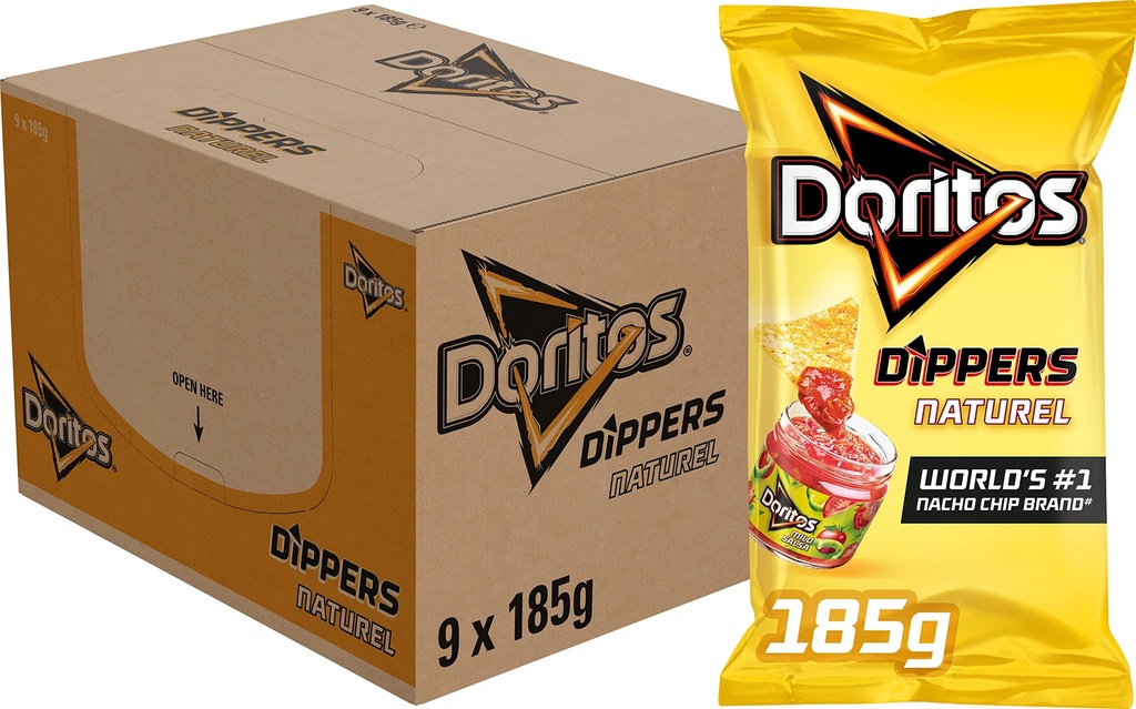 Doritos Naturel 10x185gr