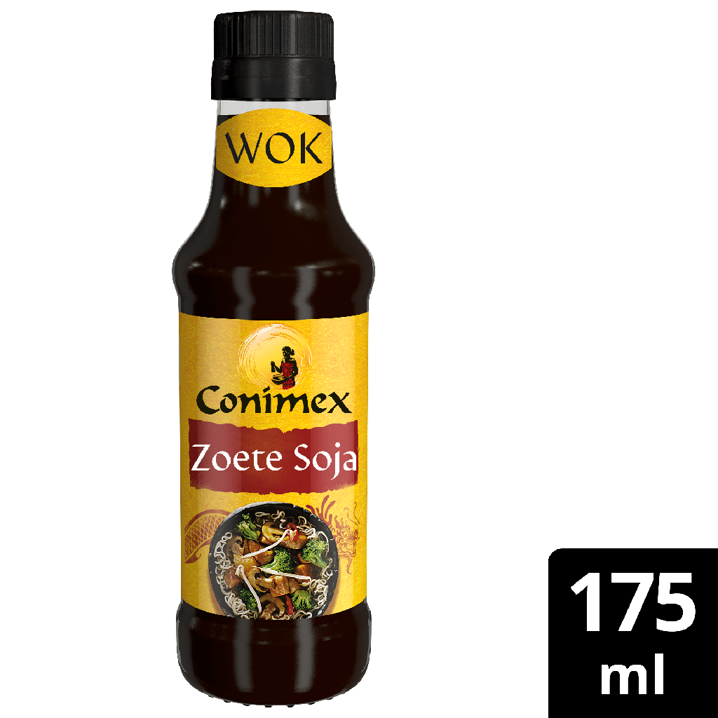 Conimex woksaus zoete soja 6x175ml