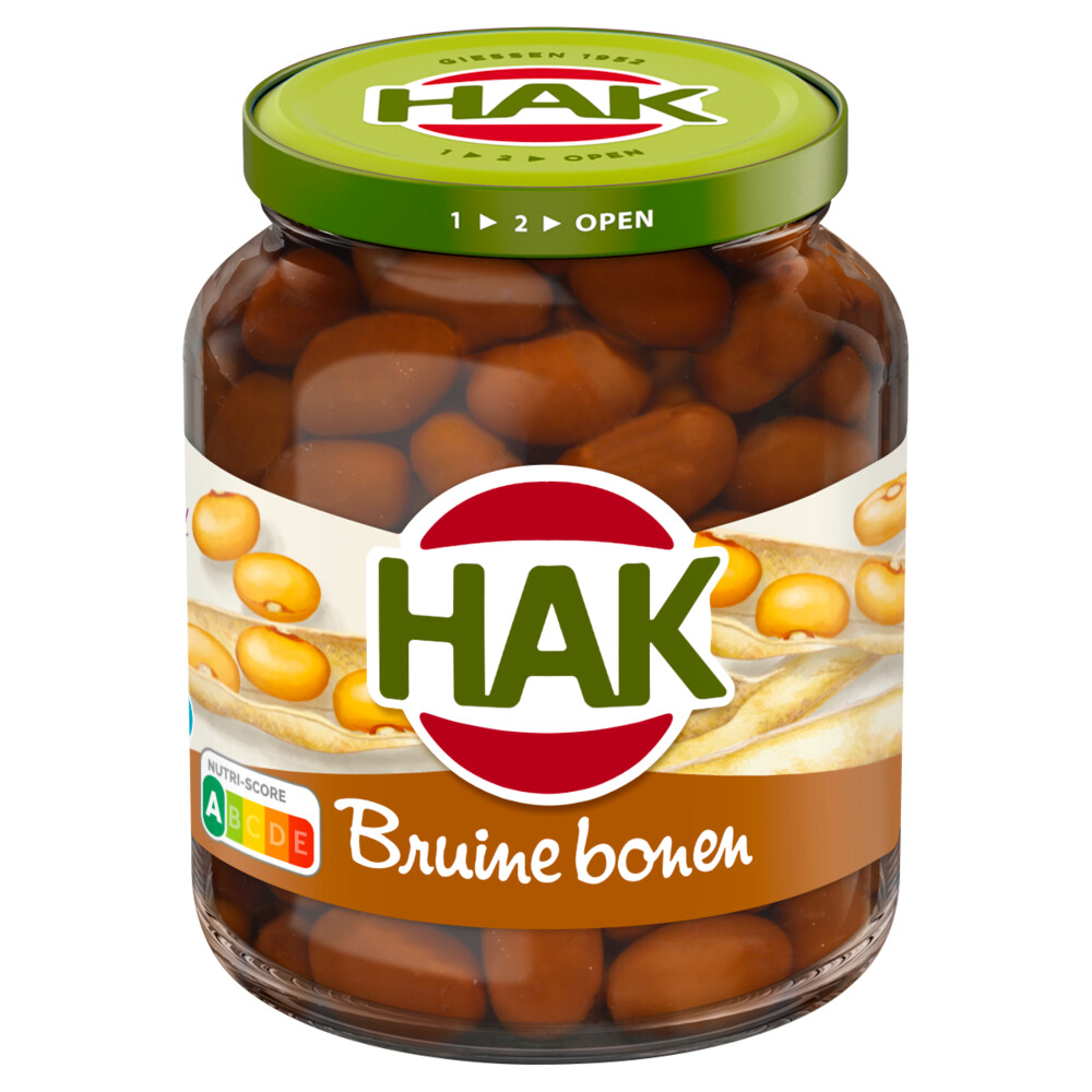 Hak bruine bonen 12x210ml