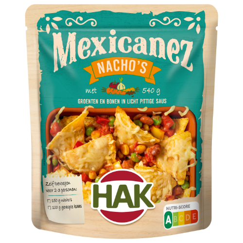 Hak mexicanez nacho's 6x550gr