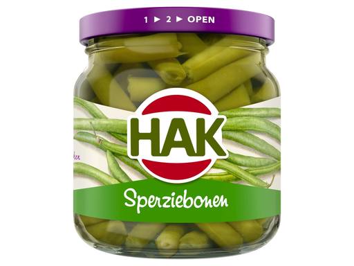 Hak sperziebonen 12x210ml