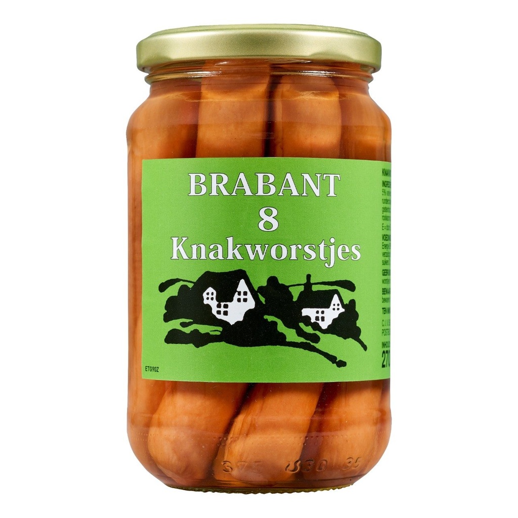 Brabant Knakworstjes pot 12x270gr