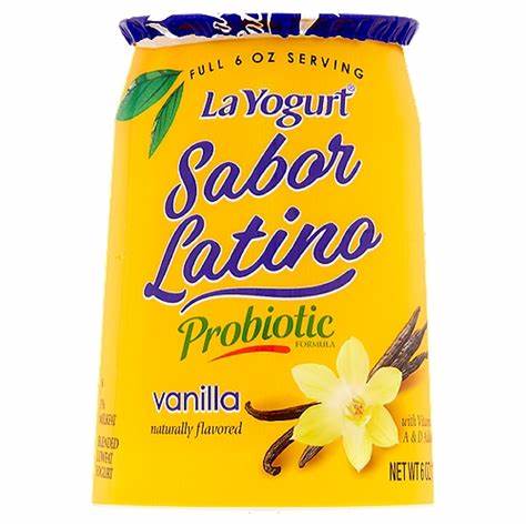 La yogurt sabor latino lf vanilla 12 x 6 oz