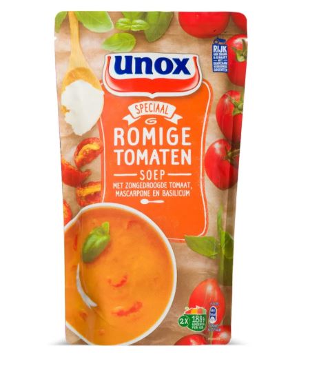 Unox romige tomaten soep 5x570ml
