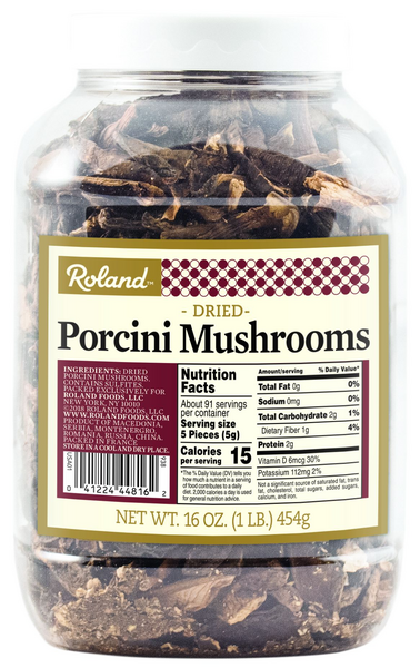 American roland mushroom porcini dried 1x1lb