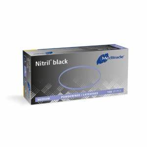 Nitril black Gloves 1x100st M