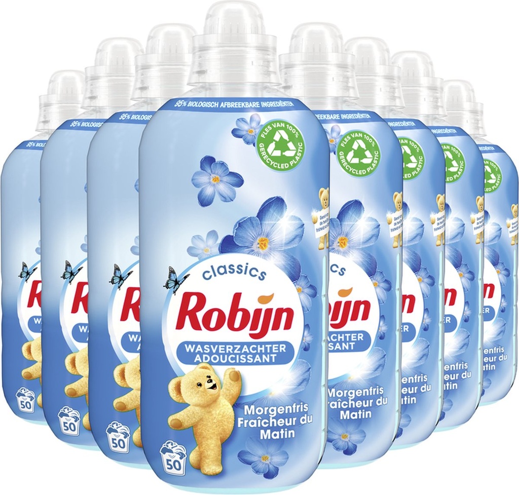 Robijn wasverzachter morgenfris 8x825ml 
