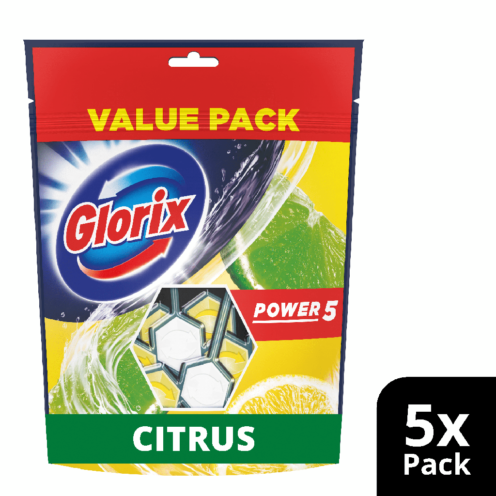 Glorix wc blok citrus 9x1st