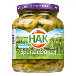 Hak sperziebonen 6x710ml 