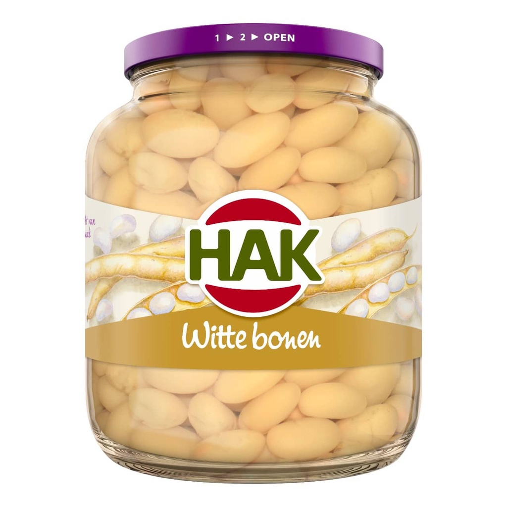 Hak witte bonen 6x720ml