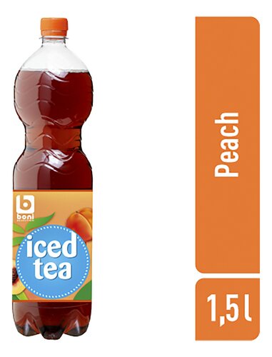 Boni iced tea peach niet-bruisend 6 x 1,5l