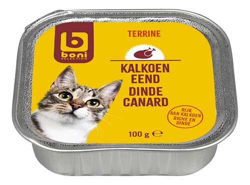 Boni kat terrine kalkoen-eend 32x100g