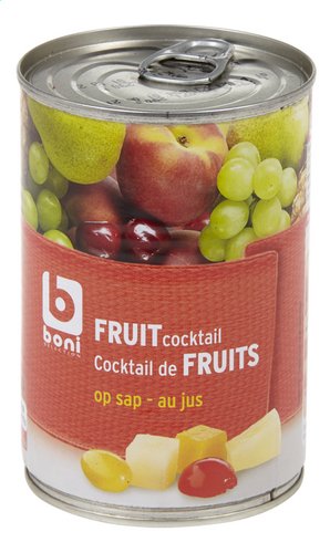 Boni fruitcocktail op sap 12x410g