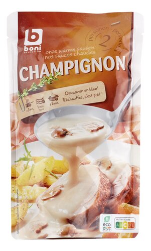 Boni saus champignon zakje 20x220ml