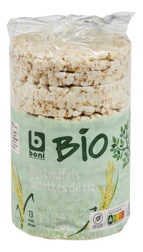 Boni bio rijstwafel 24x100g