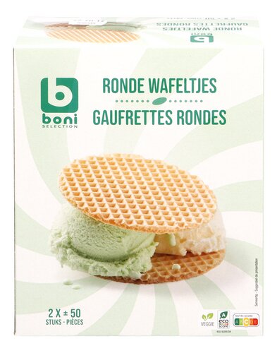 Boni ronde wafels 10x220g