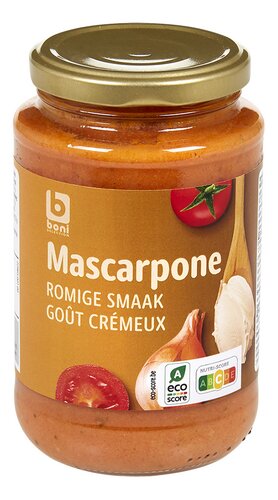 Boni pastasaus tomaat mascarpone 12x410g