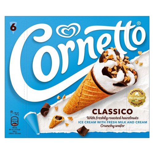 Cornetto classico 6x (6x90ml)