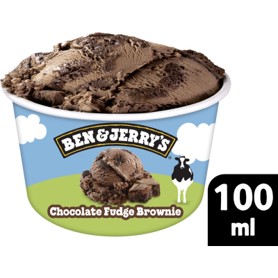 Ben & Jerry's chocolate fudge brownie 12x100ml