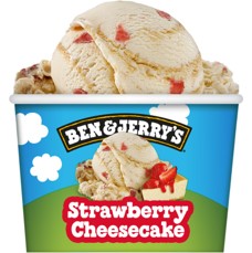 Ben & Jerry's pint strawberry cheesecake 12x100ml