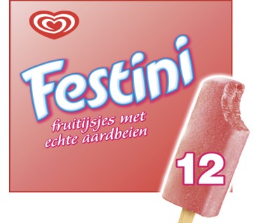 Ola festini aardbei 6x (12x50ml)