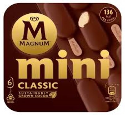 Magnum mini classic 6x (6x55ml)