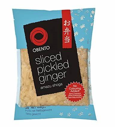 Obento sliced pickled ginger 1kg 