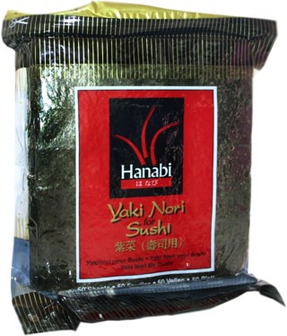 Hanabi yaki nori 50 sheets (125gr) 