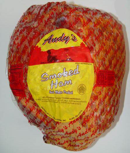 Andy's Smoked Pork Shoulder Picnic Ham