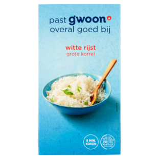 G'woon witte rijst 10x1000gr