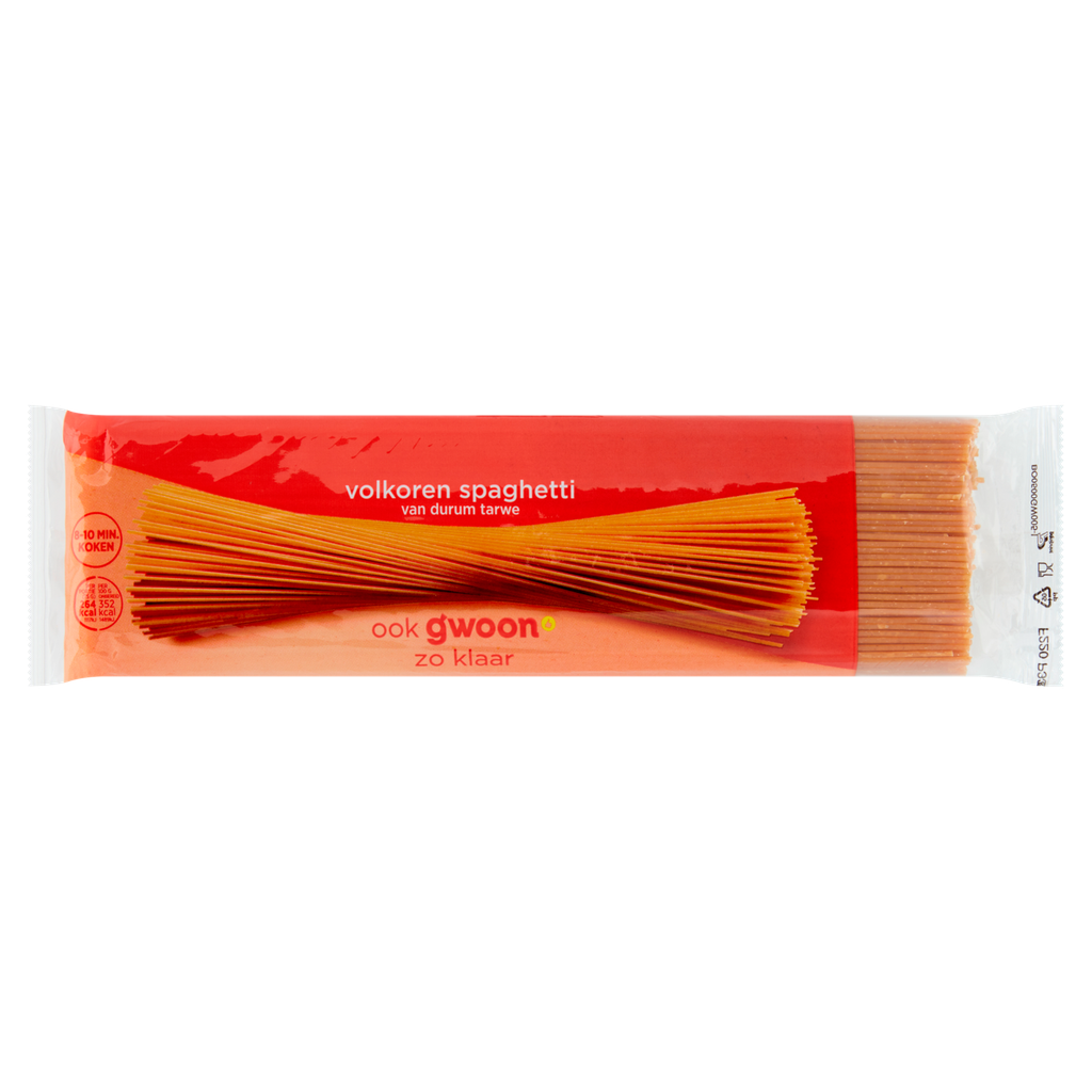 G'woon spaghetti volkoren 20x500gr