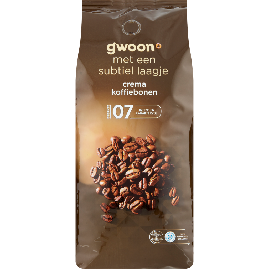 G'woon bonen crema 4x1000gr