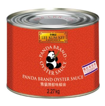 Lkk panda oyster sauce 6x2.27 kg.