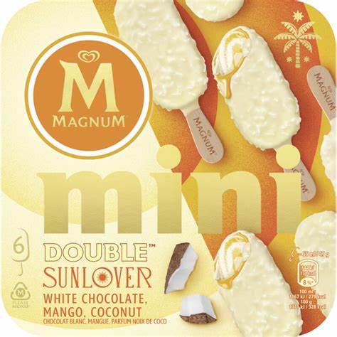 Magnum mini double sunlover 6x(6x55ml)