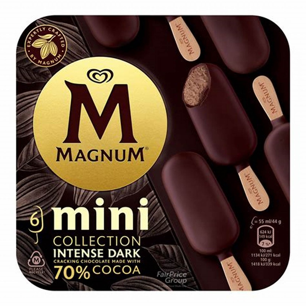Magnum mini intense dark 6x(6x55ml)