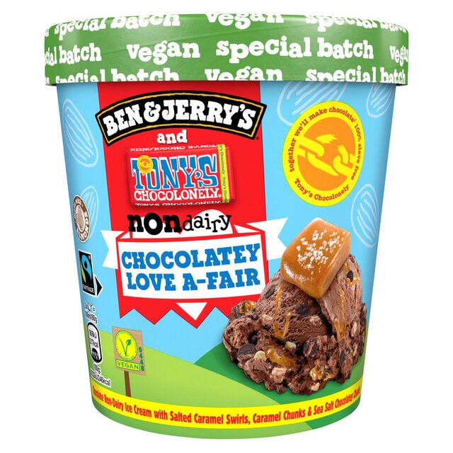 Ben & Jerry's pint tony's chocolonely 8x465ml